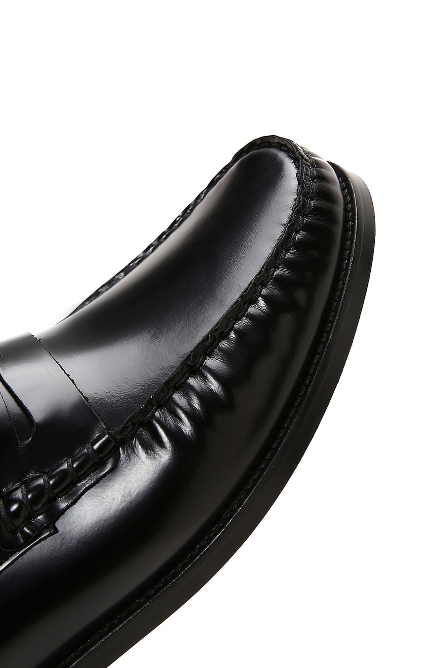 Erkek Siyah Deri Klasik Loafer