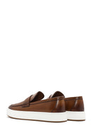 Erkek Taba Deri Loafer | Derimod