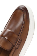 Erkek Taba Deri Loafer | Derimod