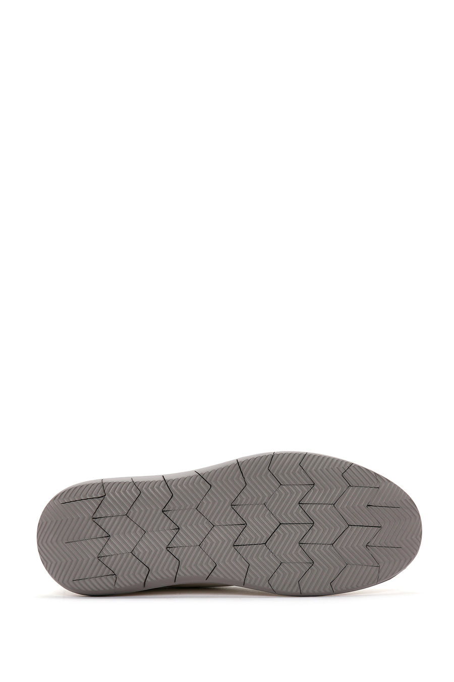 Erkek Beyaz Bağcıklı Deri Sneaker