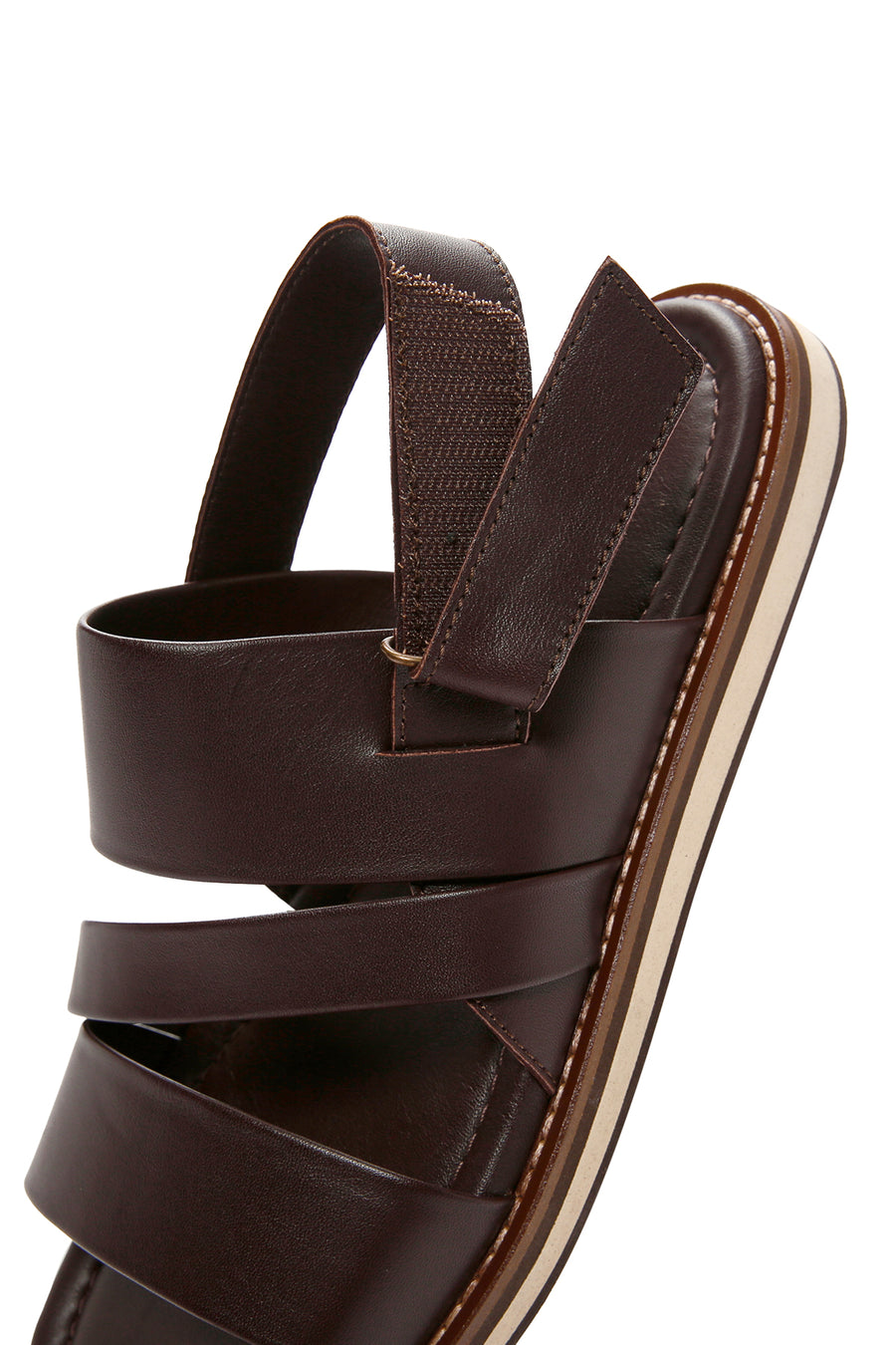 Men's Brown Leather Sandals