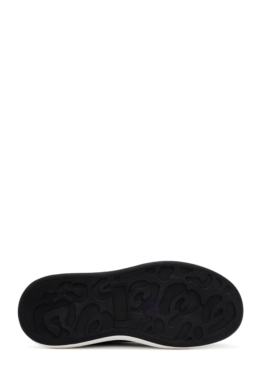 Erkek Siyah Deri Sneaker