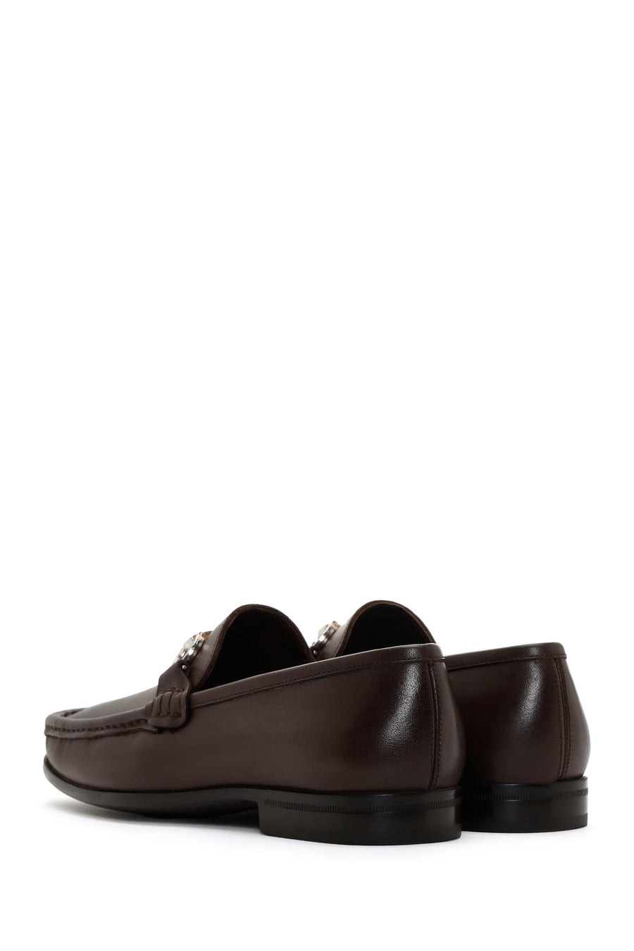 Erkek Kahverengi Deri Casual Loafer