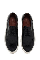 Men's Black Lace-up Leather Casual Shoes | Derimod