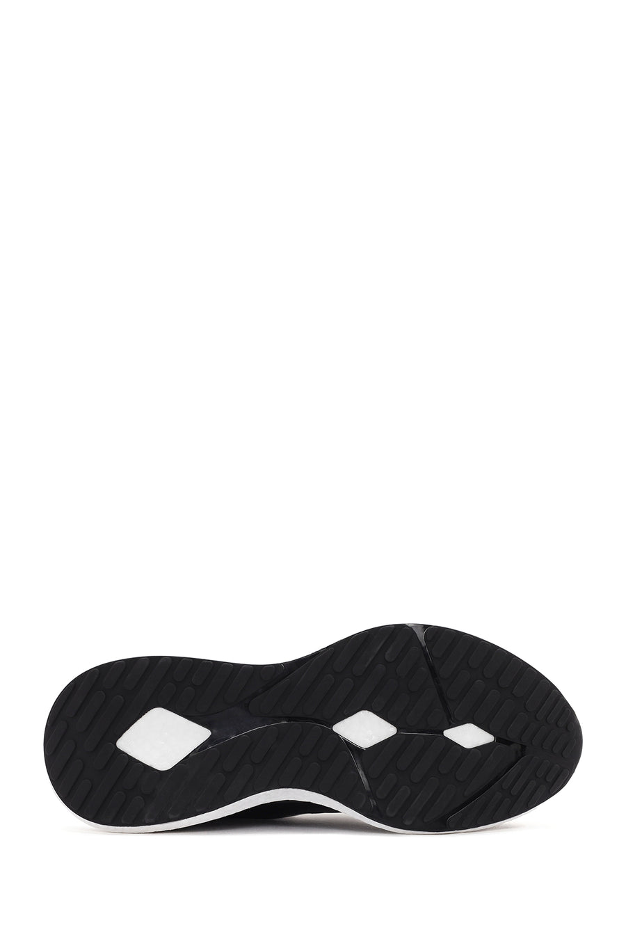 Erkek Siyah Bağcıklı Deri Sneaker