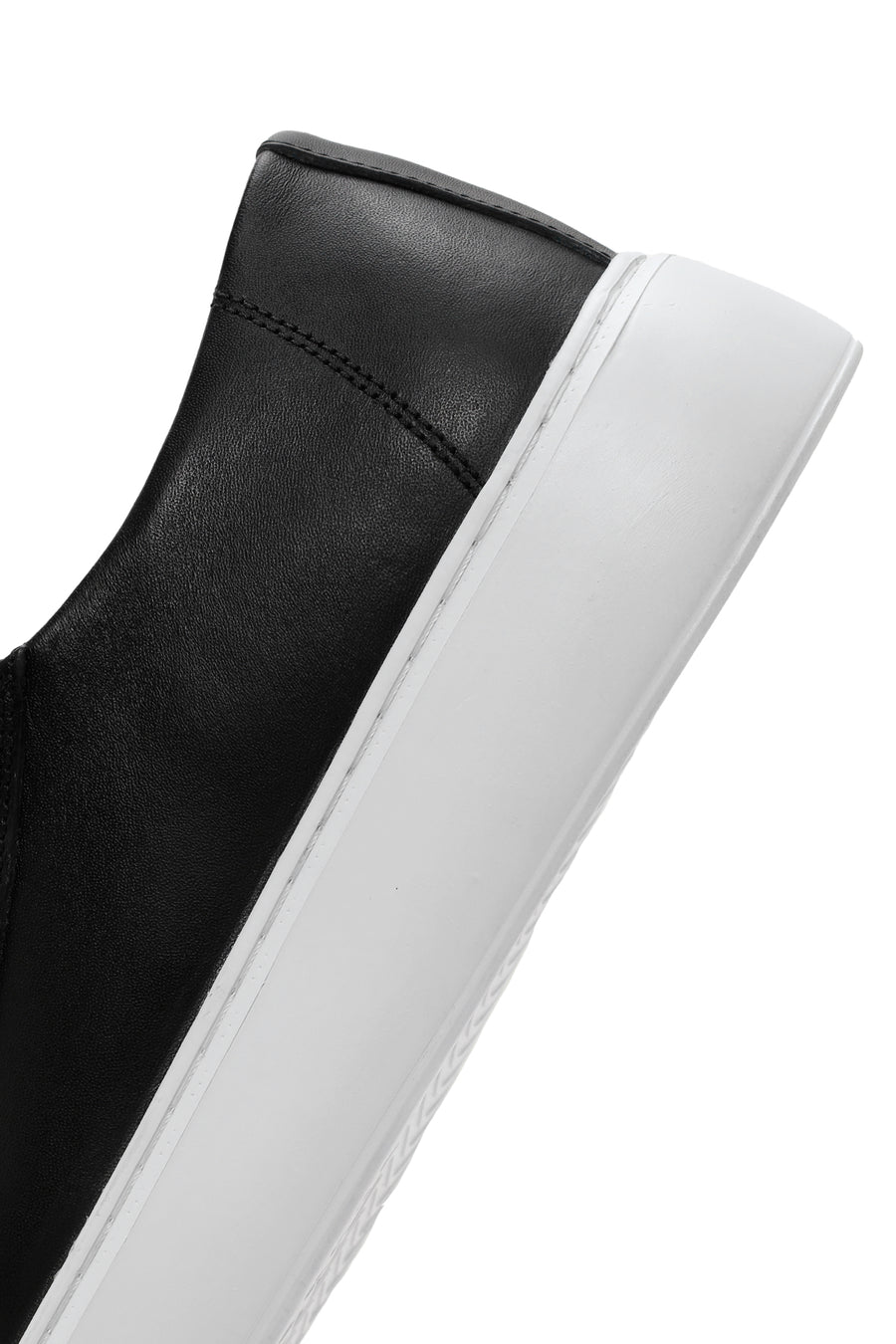 Men's Black Leather Casual Shoes