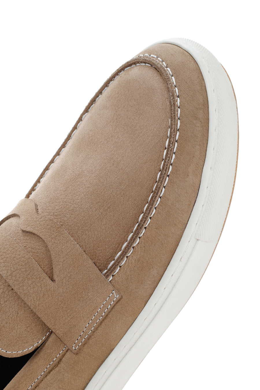 Erkek Kum Nubuk Deri Casual Loafer