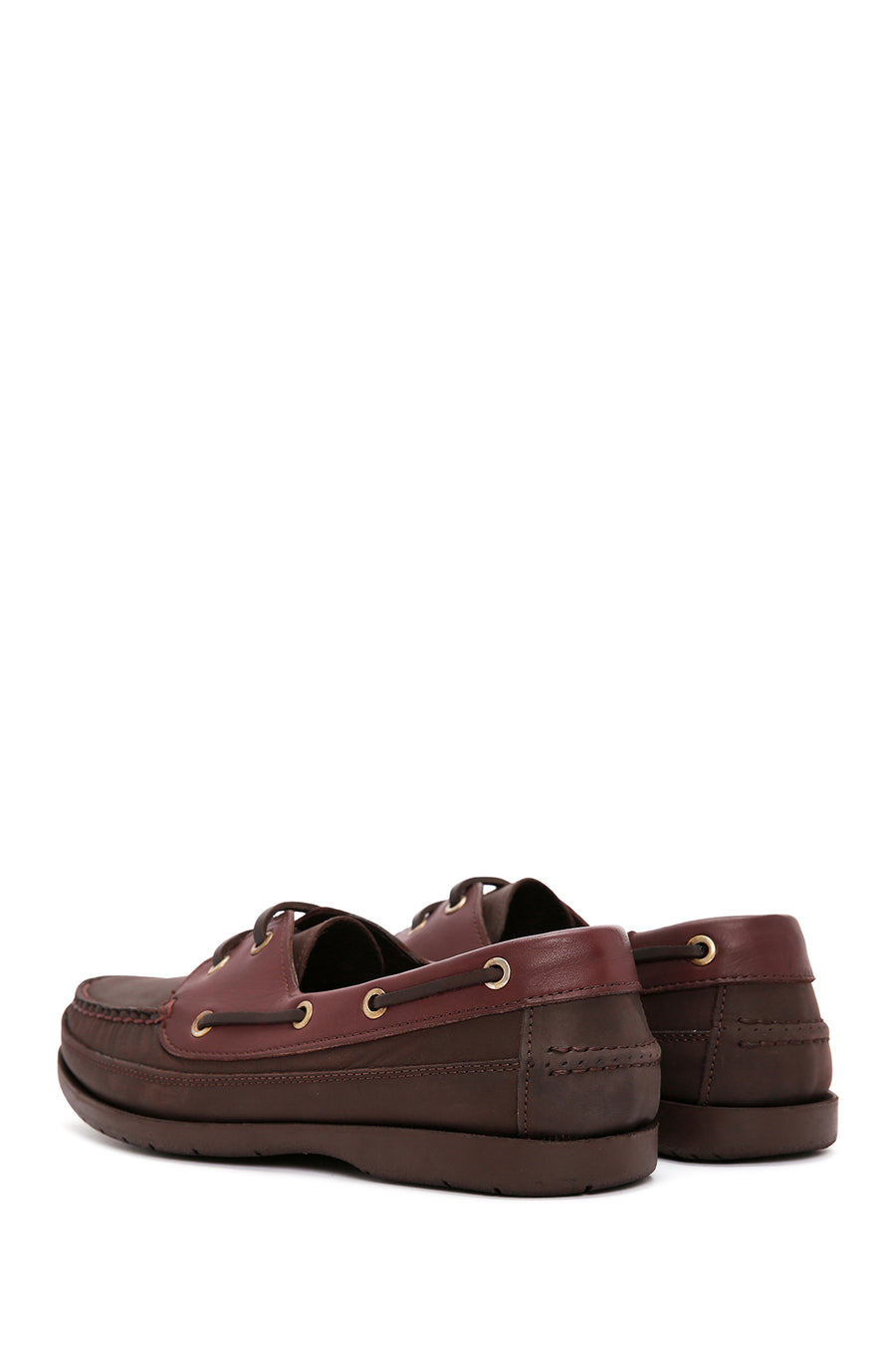 Erkek Kahverengi Deri Comfort Loafer