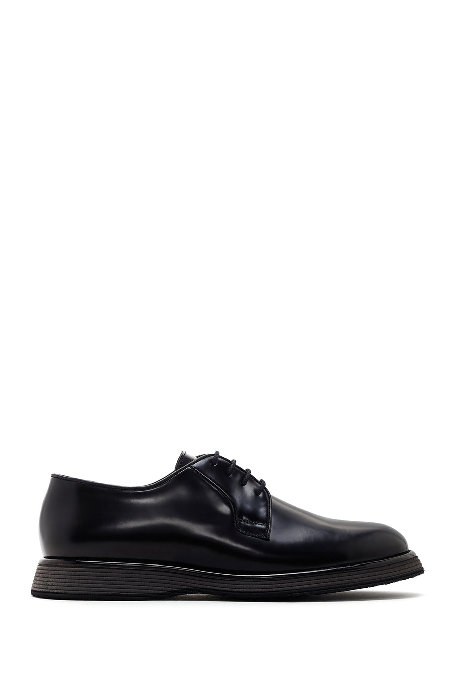 
Men's Black Lace-Up Leather Casual Shoes
 24SFD651622 | Derimod