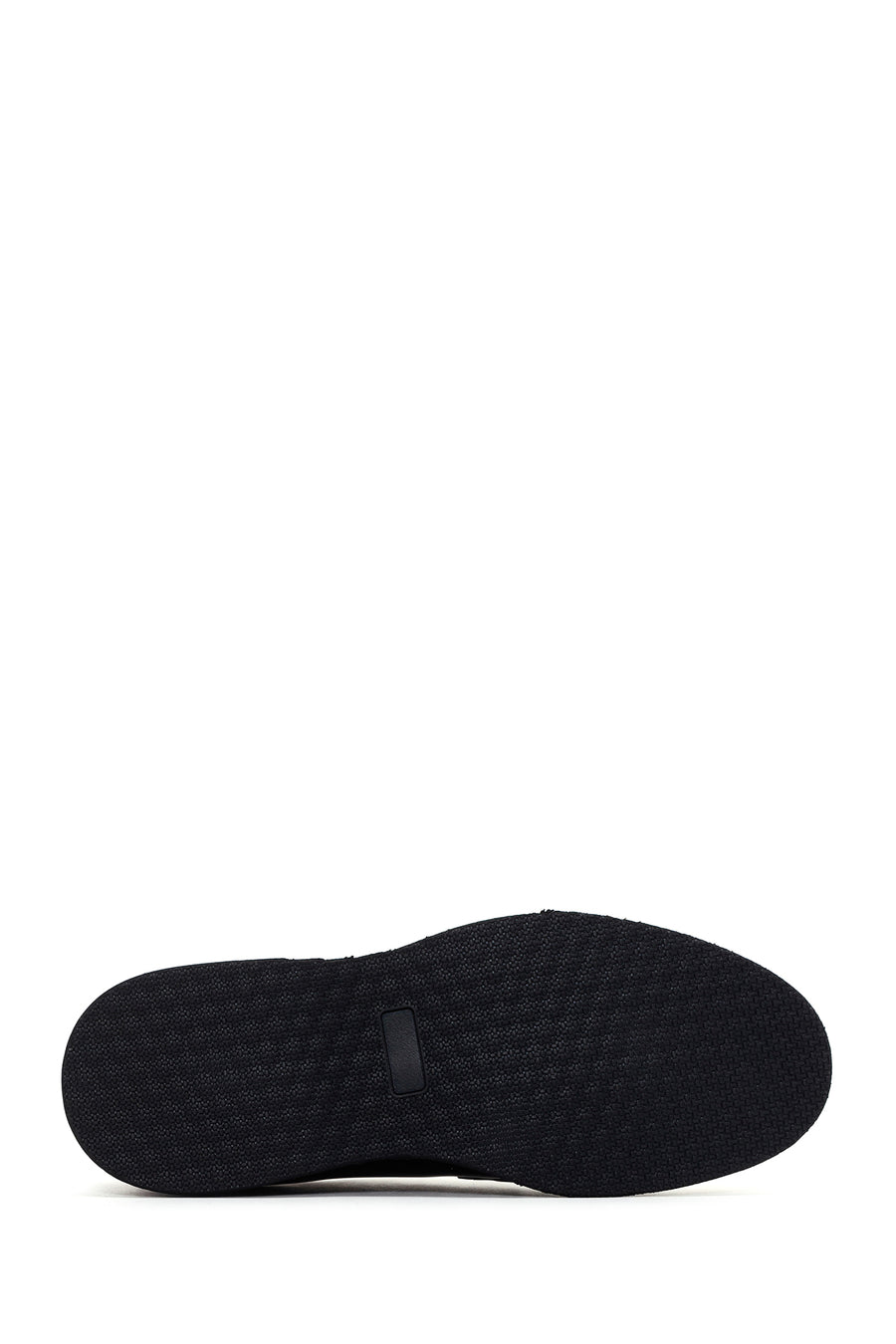 
Men's Black Lace-Up Leather Casual Shoes

