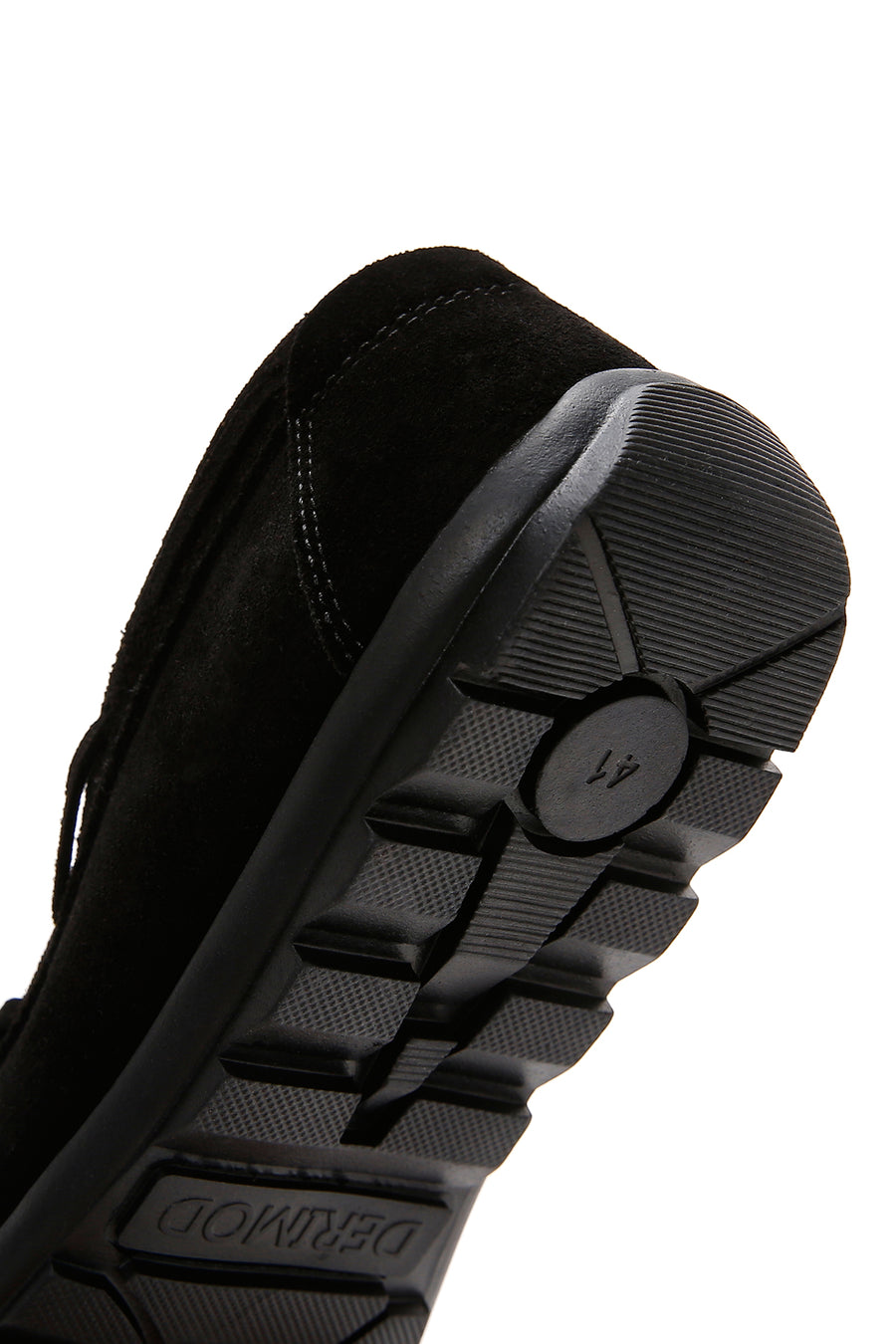 Erkek Siyah Süet Deri Casual Loafer
