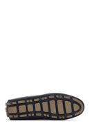 Erkek Lacivert Deri Comfort Loafer | Derimod