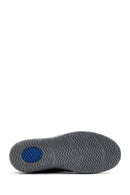 Men's Navy Blue Lace-up Nubuck Leather Casual Shoes | Derimod