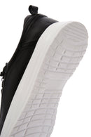 Men's Black Lace-up Leather Sneaker | Derimod