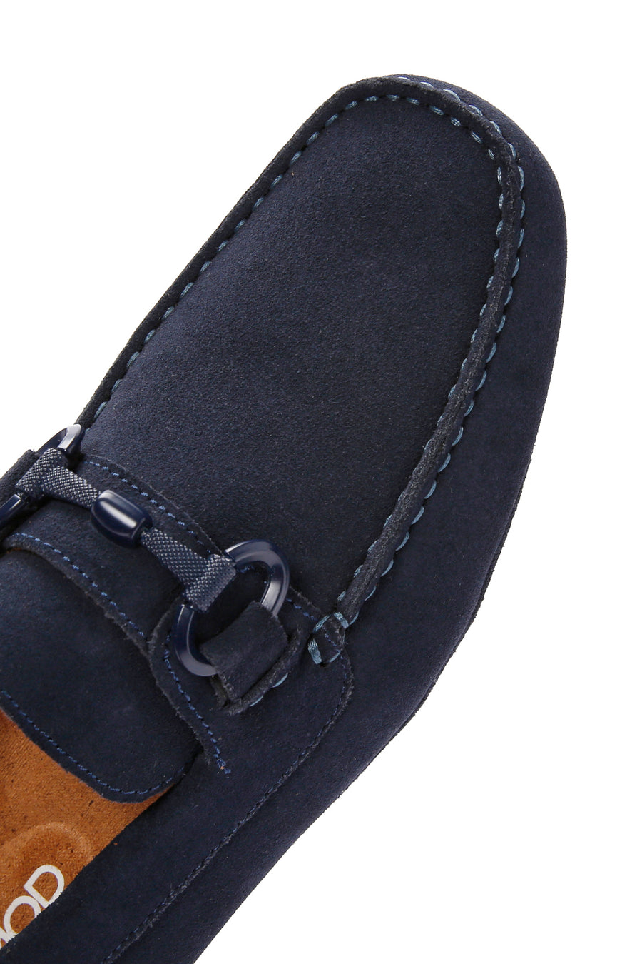 Men's Navy Blue Suede Leather Casual Loafer