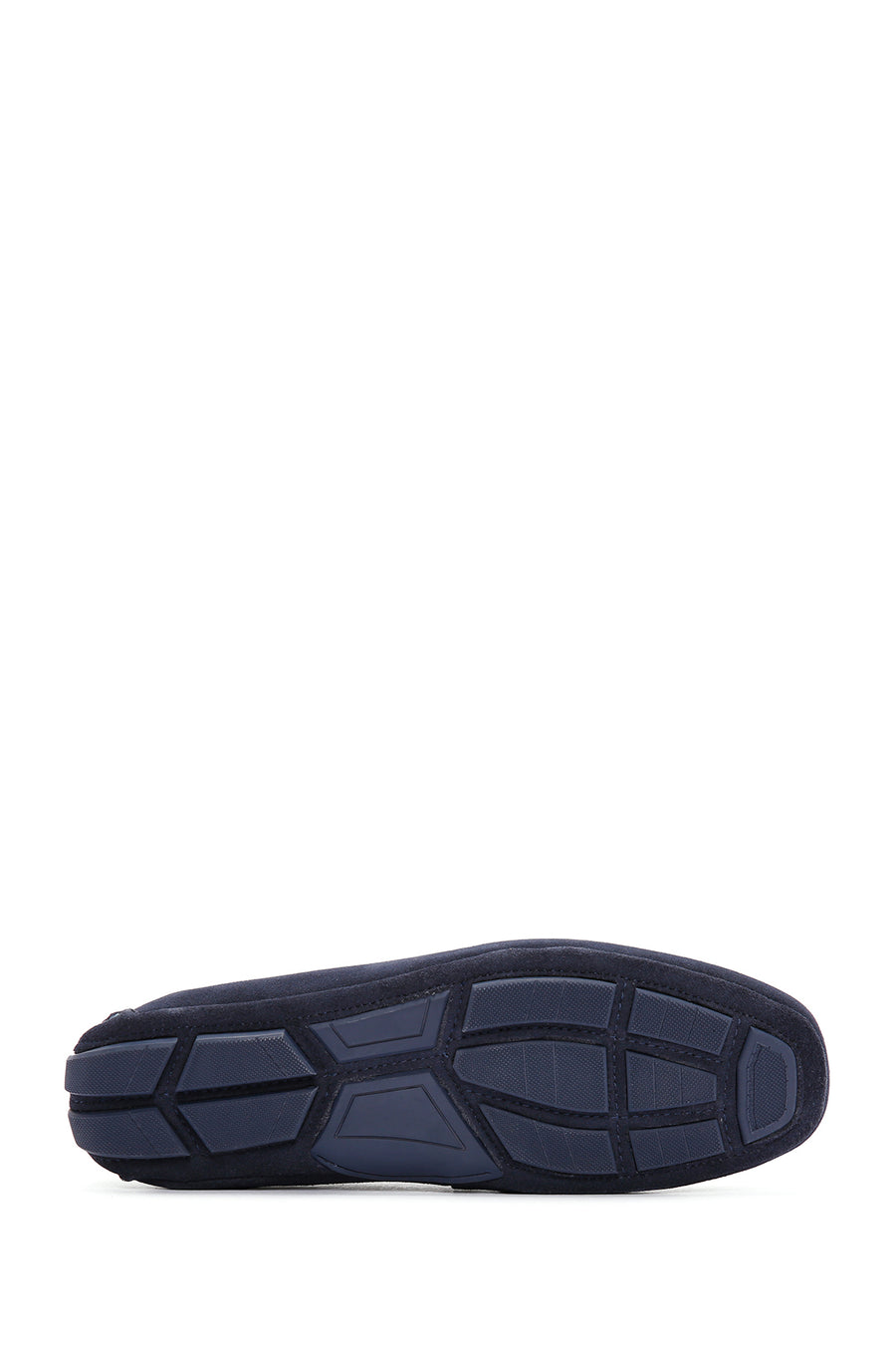 Men's Navy Blue Suede Leather Casual Loafer