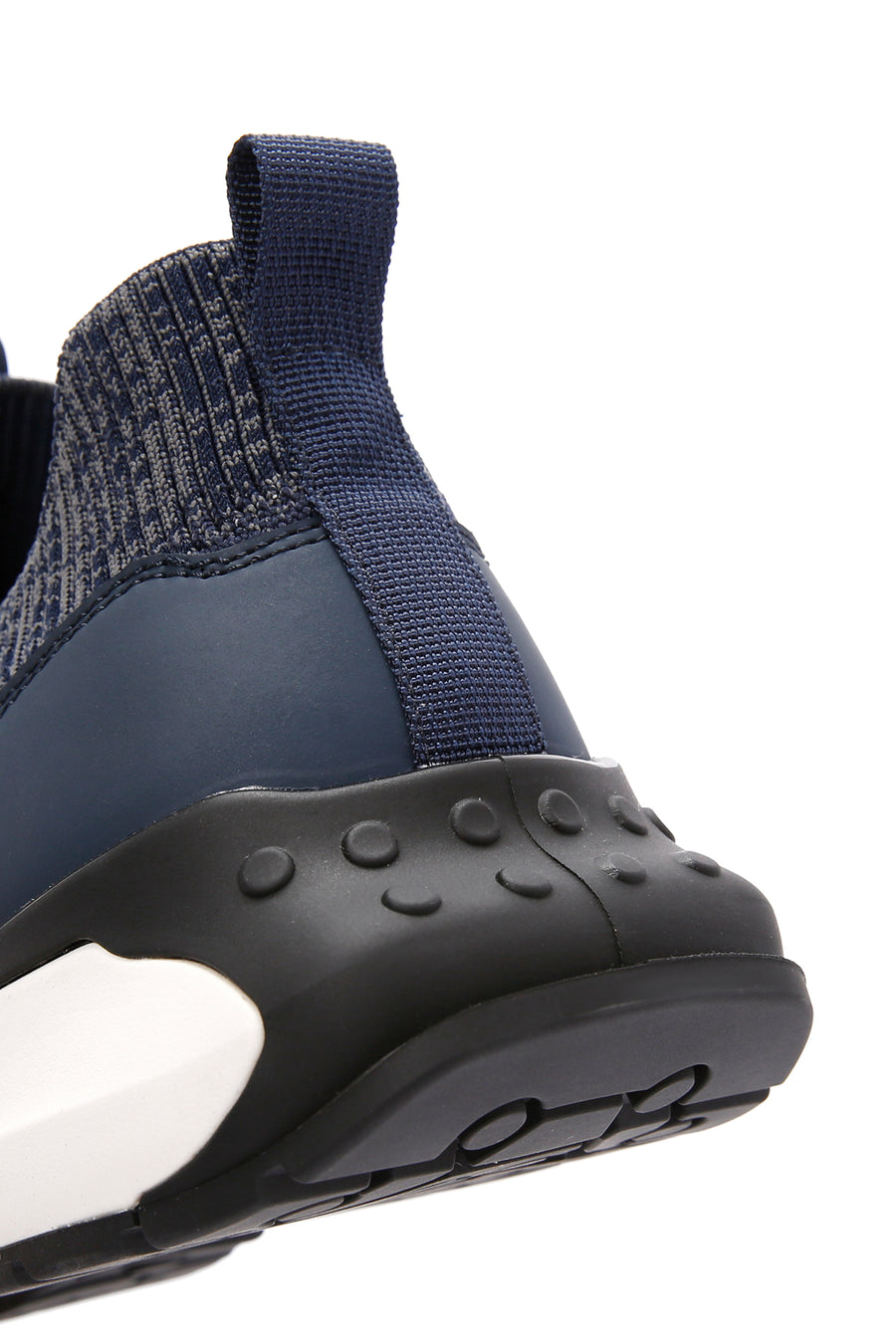 Derimod Zero Men's Blue Lace-Up Thick Sole Fabric Sneaker