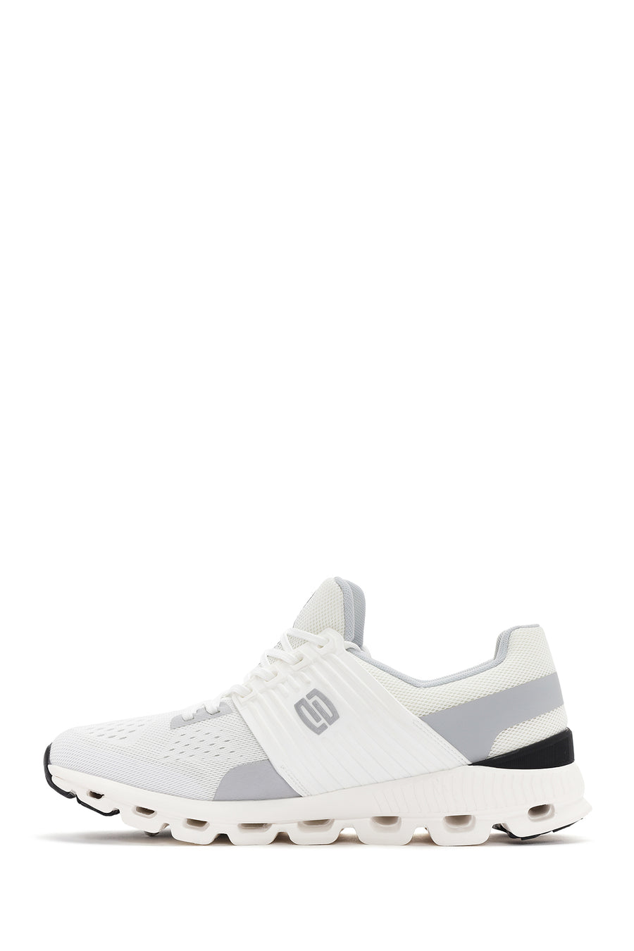 Derimod Zero Men's White Thick Soled Fabric Sneaker