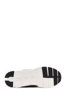 Derimod Zero Men's Gray Thick Soled Fabric Sneaker | Derimod