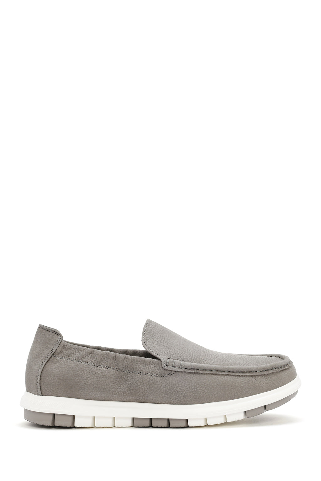 Erkek Gri Casual Loafer