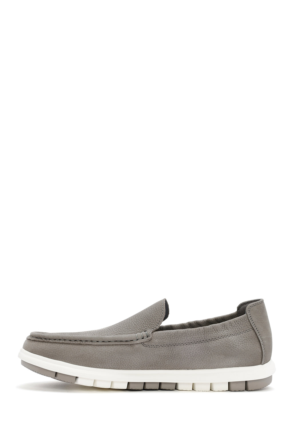 Erkek Gri Casual Loafer