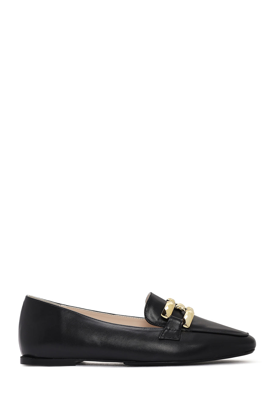 Kadın Siyah Maskülen Loafer 24SFE402118 | Derimod