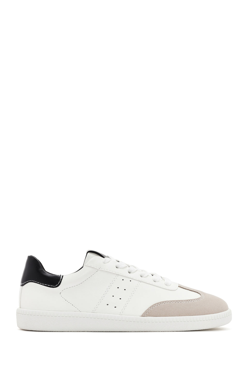 Kadın Beyaz Bağcıklı Sneaker