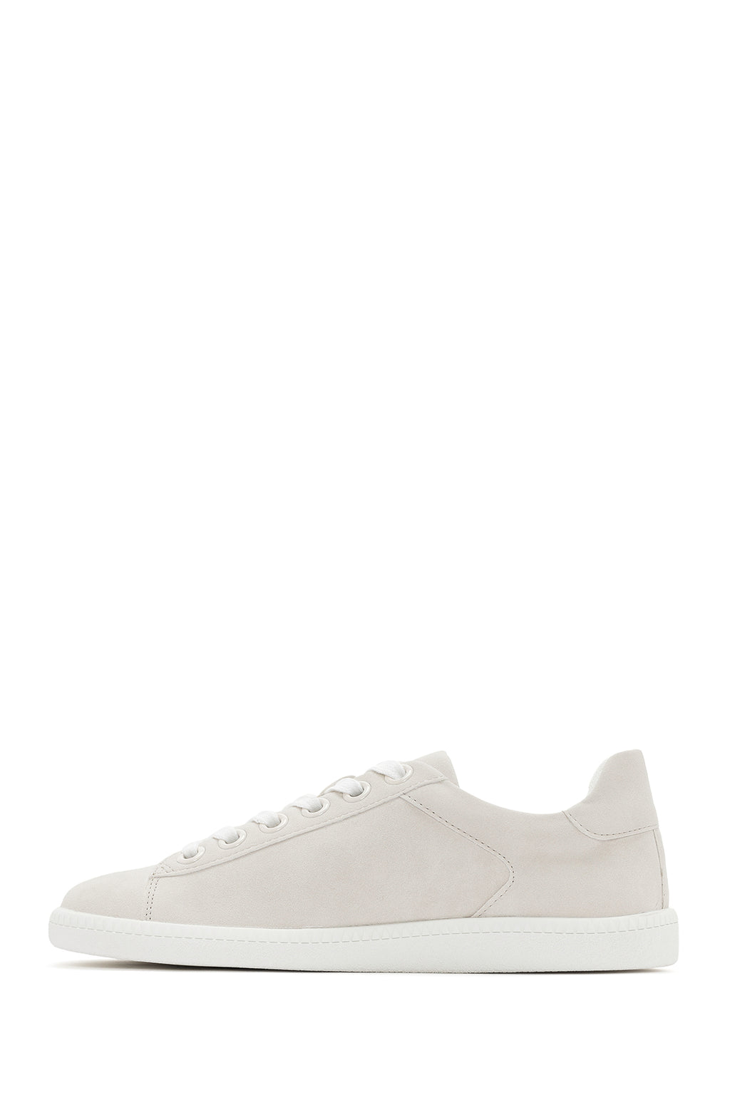Kadın Beyaz Bağcıklı Sneaker
