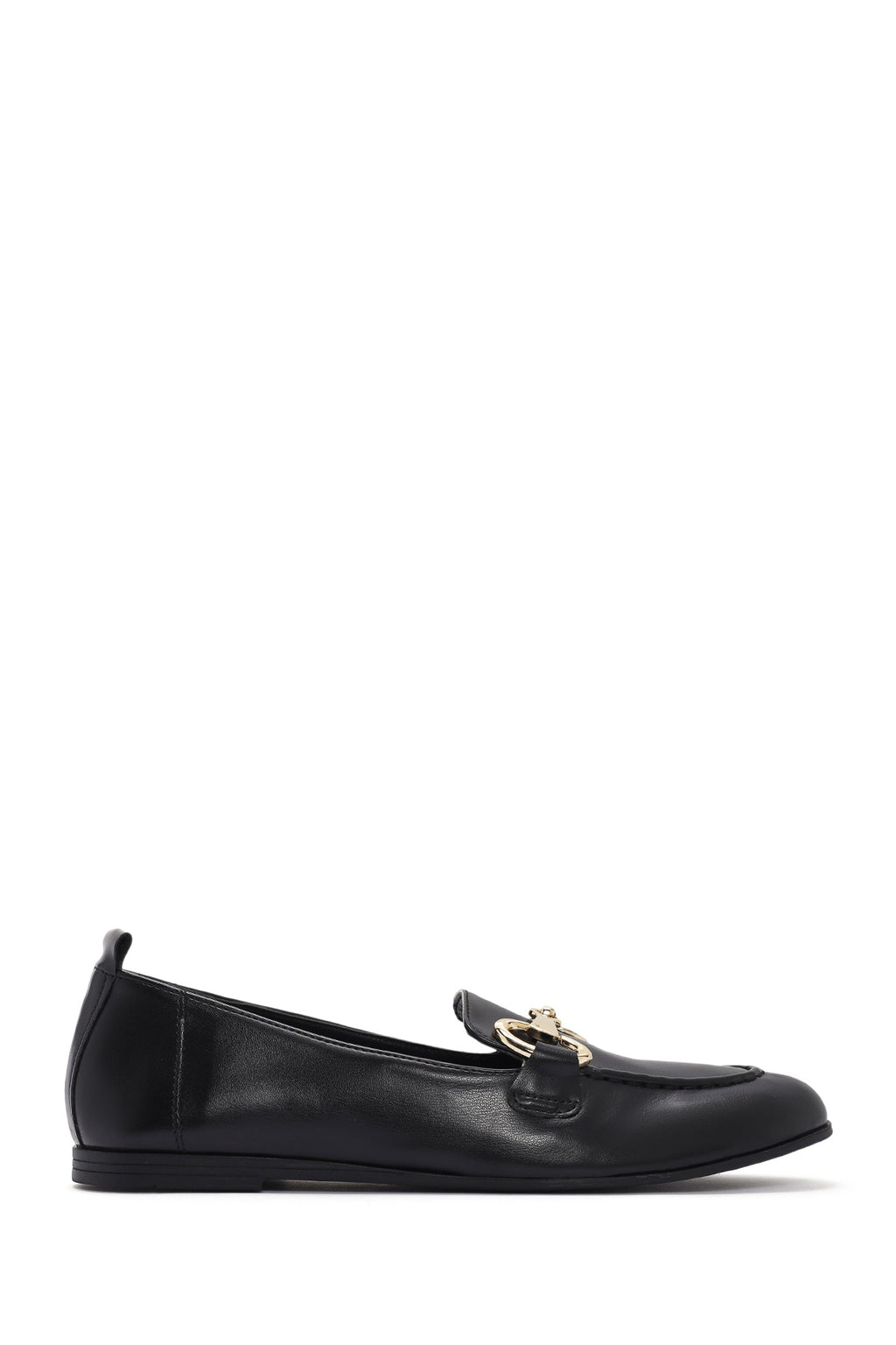 Kadın Siyah Maskülen Loafer