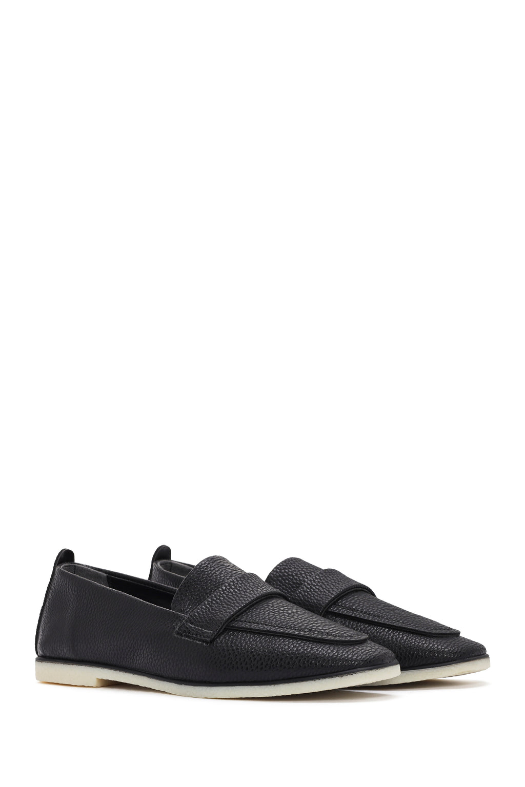 Kadın Siyah Maskülen Loafer