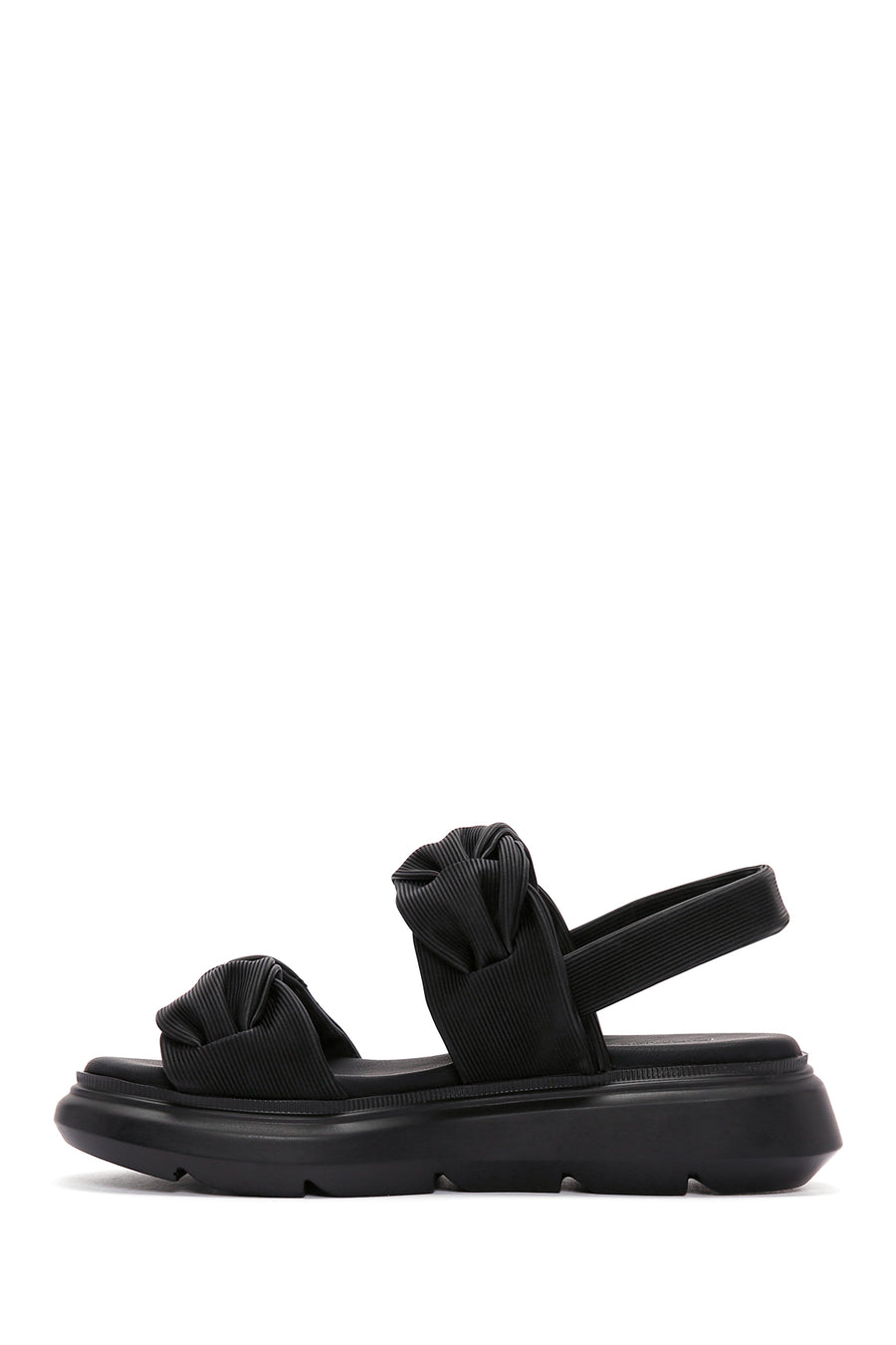 Women's Black Ankle Strap Sandals