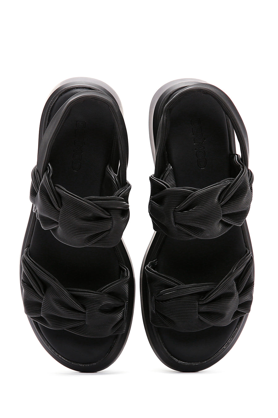 Women's Black Ankle Strap Sandals