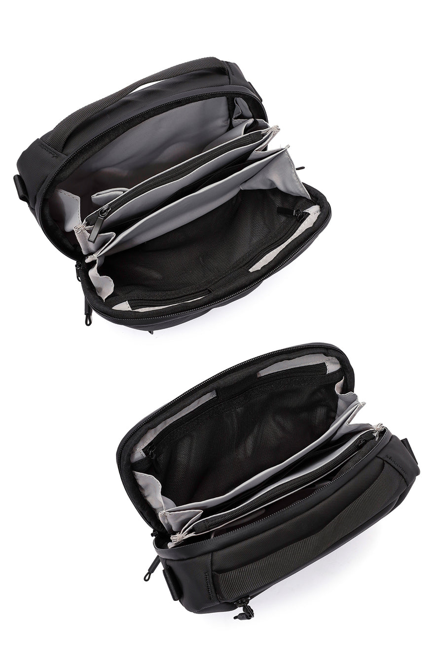 D-Pack Erkek Siyah Kumaş Çapraz Çanta