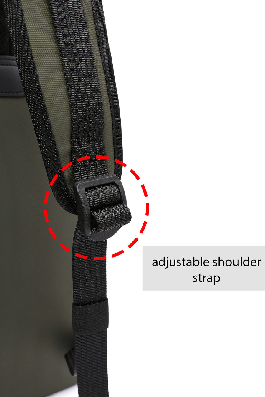 D-Pack Unisex Yeşil Kumaş Sırt Çantası