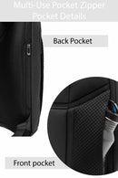 D-Pack Unisex Siyah Kumaş Sırt Çantası | Derimod