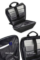 D-Pack Unisex Siyah Kumaş Sırt Çantası | Derimod