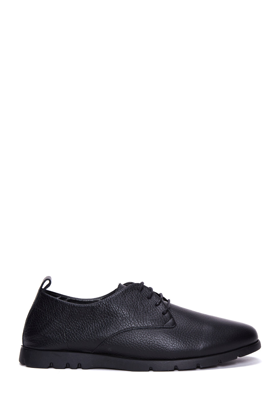 Women's Black Lace-Up Leather Comfort Shoes 24WFD1501FT | Derimod