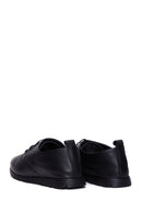 Women's Black Lace-Up Leather Comfort Shoes | Derimod