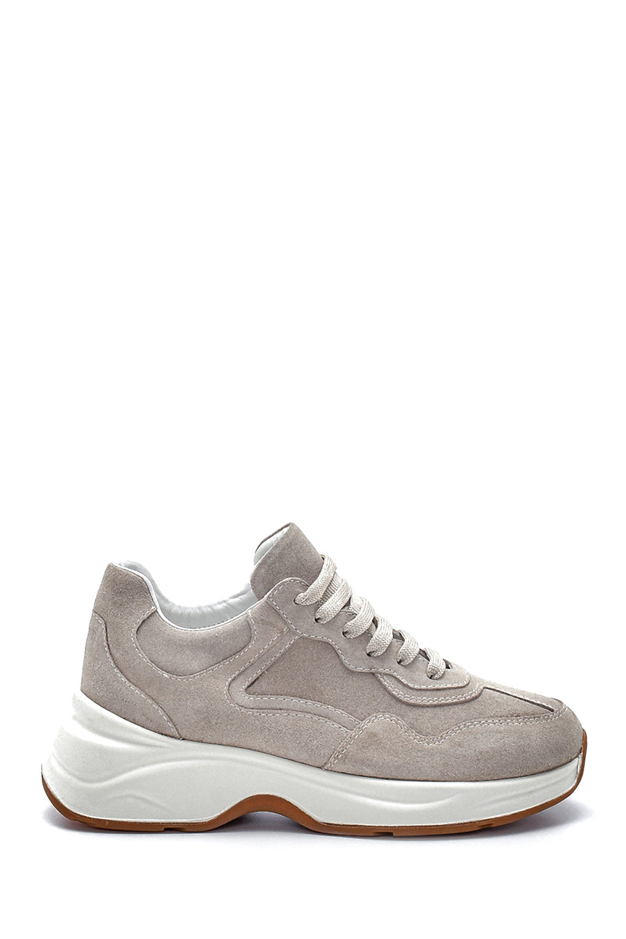 Women's Suede Sneaker 20WFD241010 | Derimod