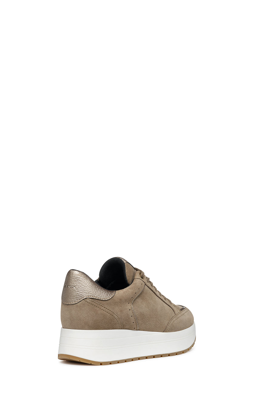 Geox Women's Mink New Kency Wedge Sole Sneaker