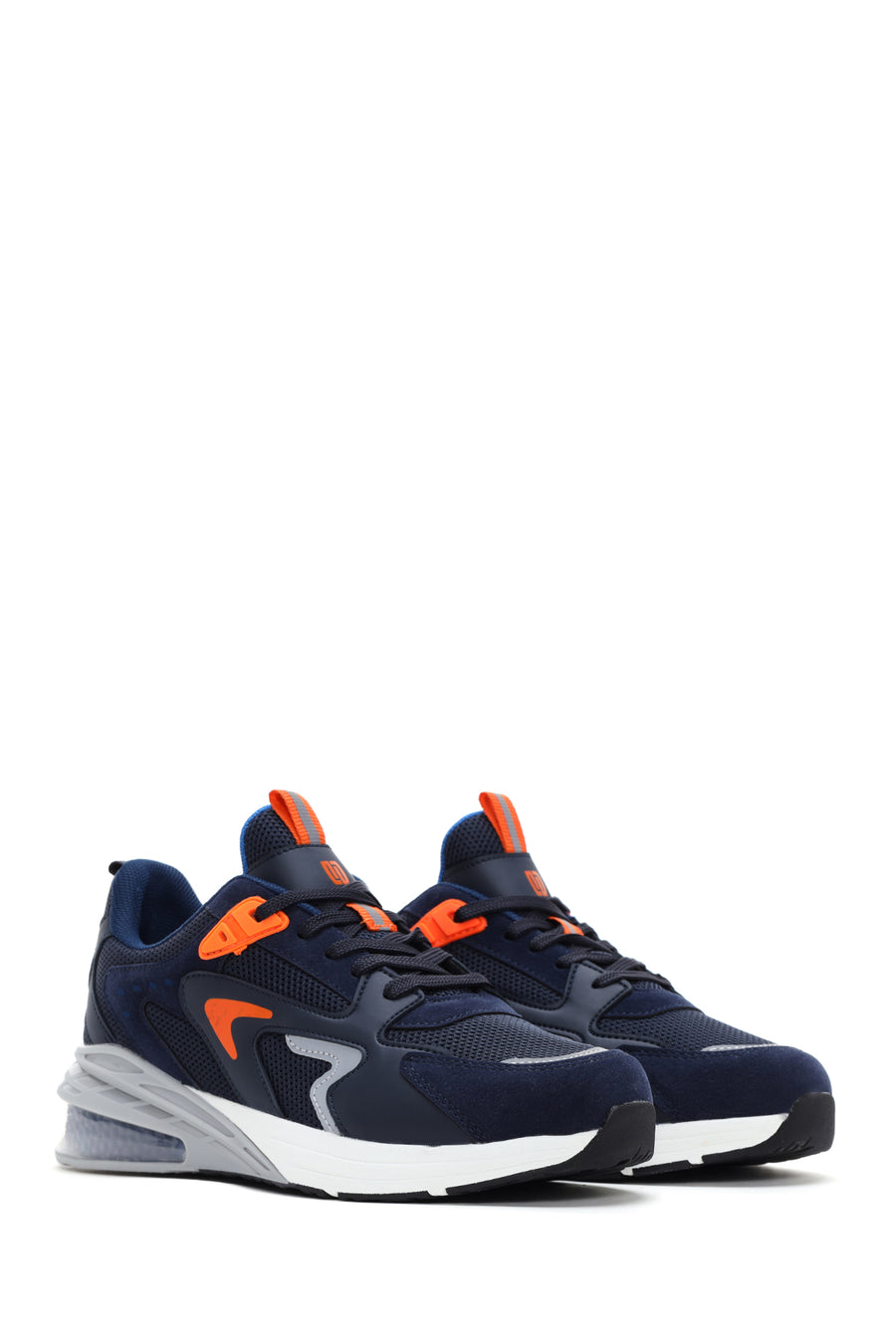Men's Navy Blue Suede Detailed Sneaker