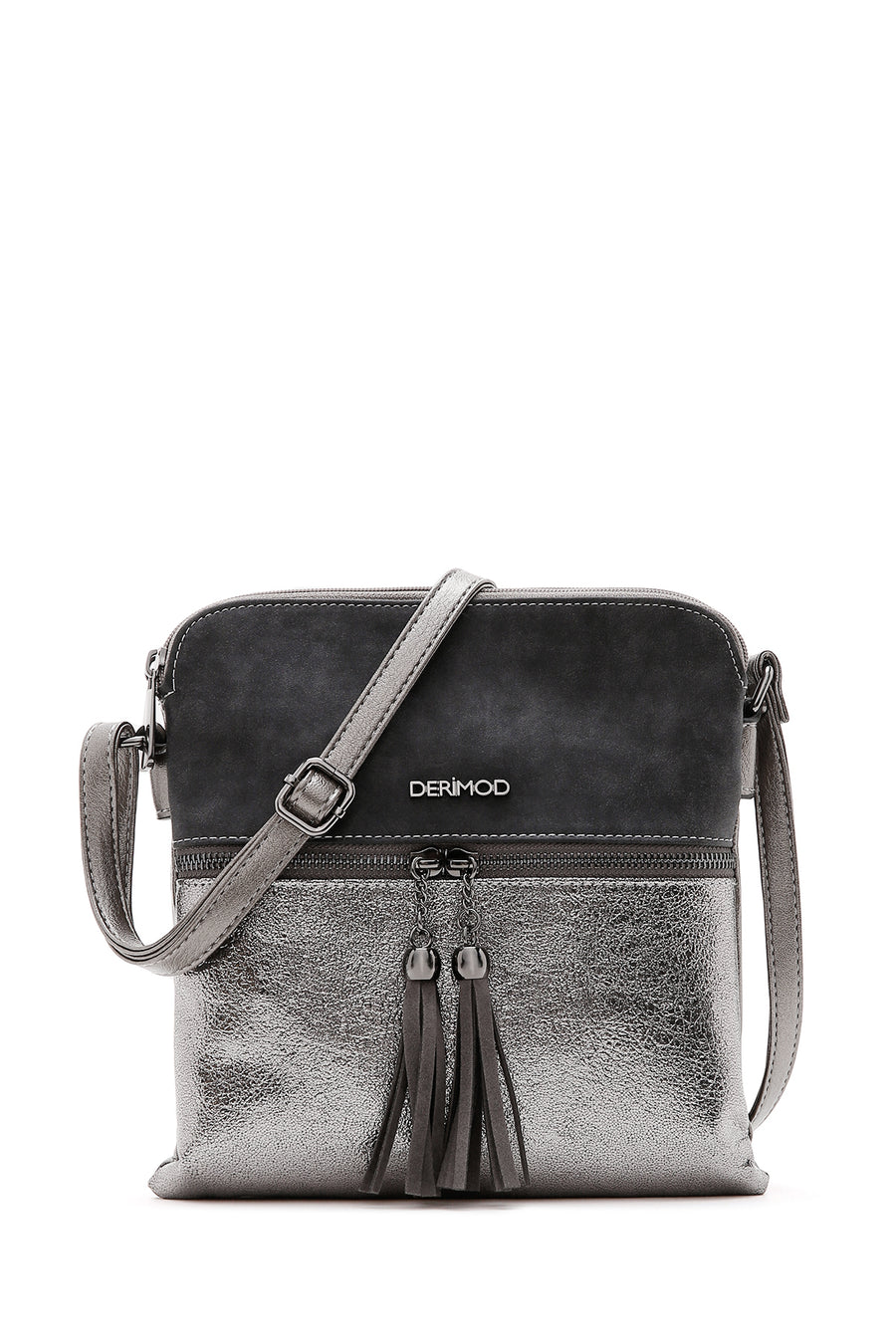 Women's Gray Long Strap Crossbody Bag 25ABD210114 | Derimod