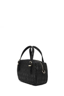 Women's Black Long Strap Printed Crossbody Bag | Derimod