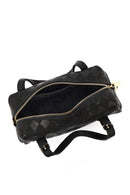 Women's Black Long Strap Printed Crossbody Bag | Derimod