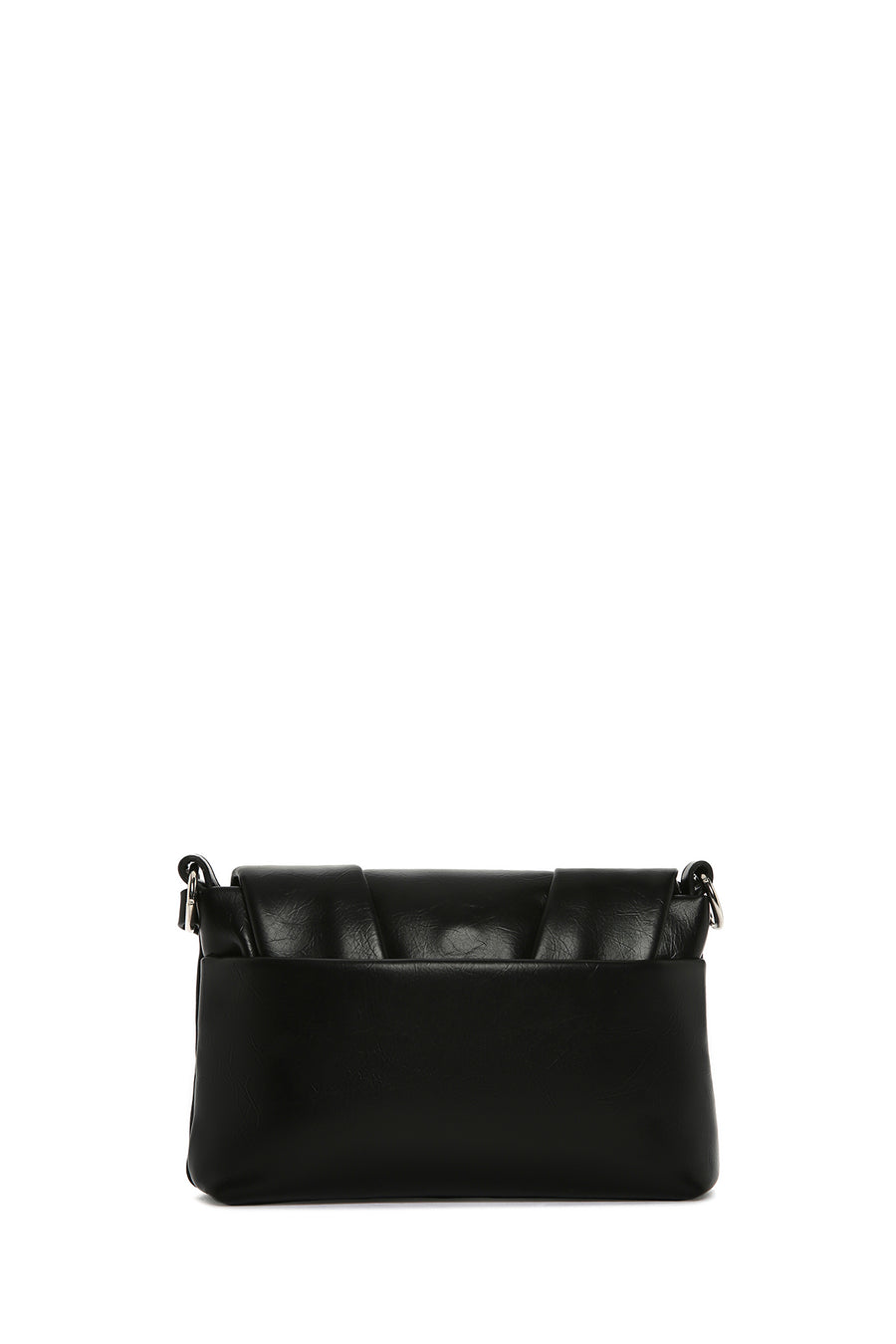 Women's Black Chain Strap Crossbody Bag