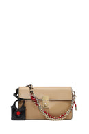 Women's Beige Long Strapped Crossbody Bag | Derimod