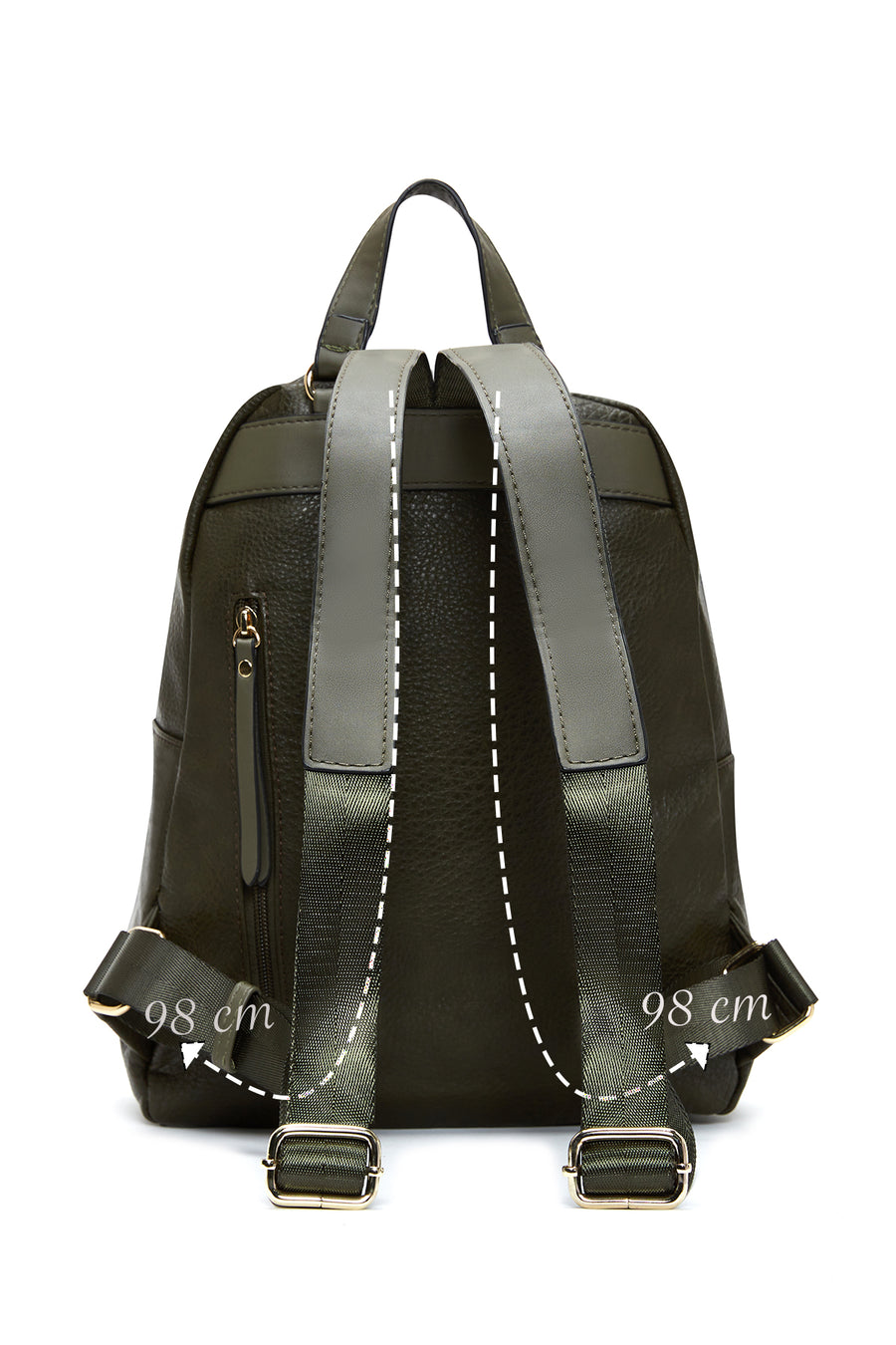 Women's Khaki Casual Backpack