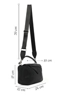 Women's Black Long Strap Crossbody Bag | Derimod