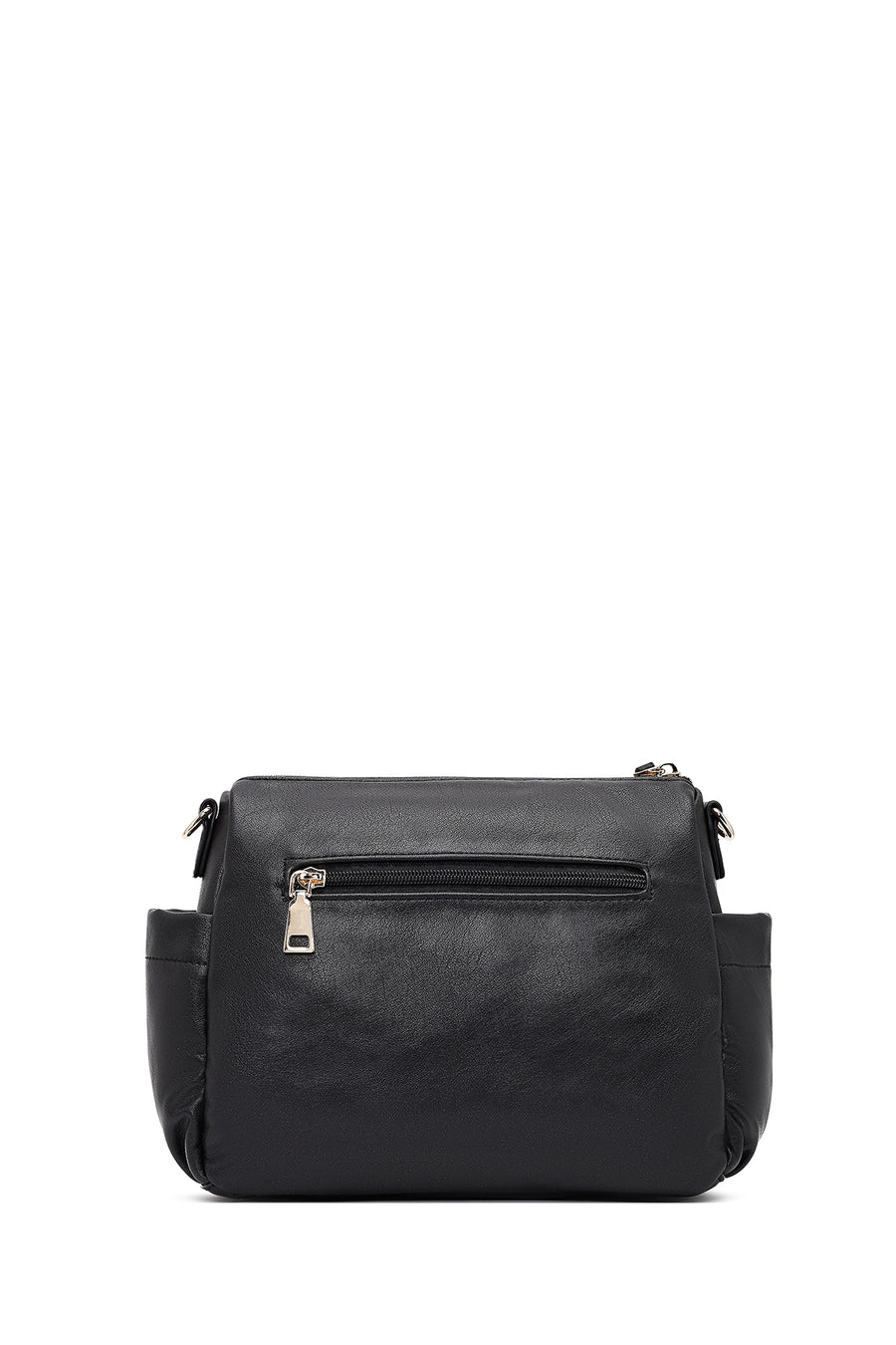 Women's Black Long Strap Crossbody Bag