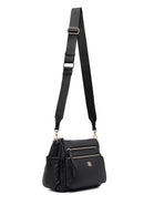 Women's Black Long Strap Crossbody Bag | Derimod